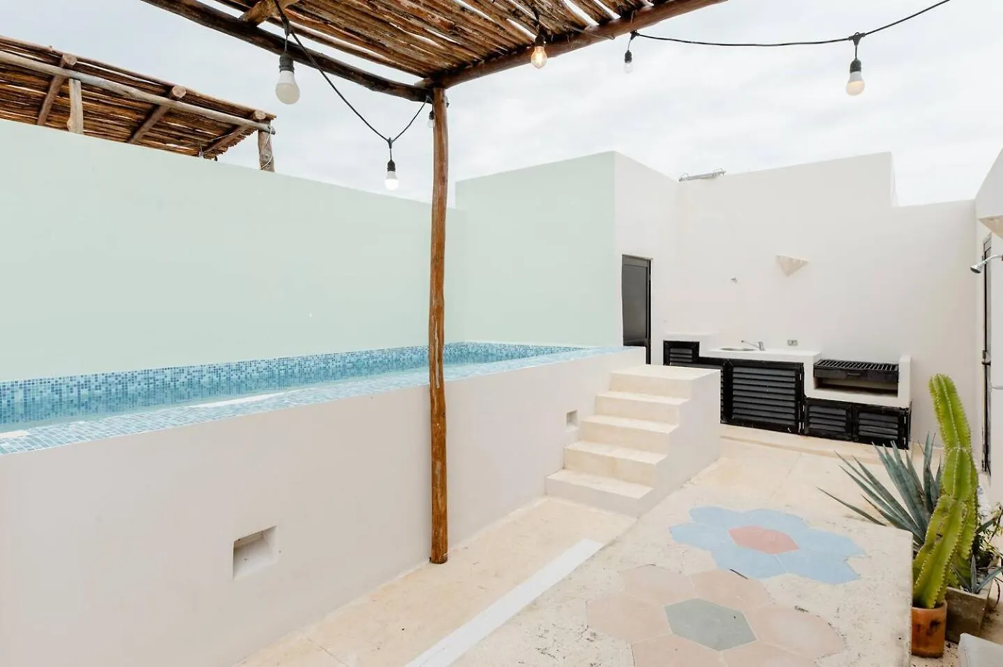 טולום Dream Apartment With Private Patio With Pool And Grill